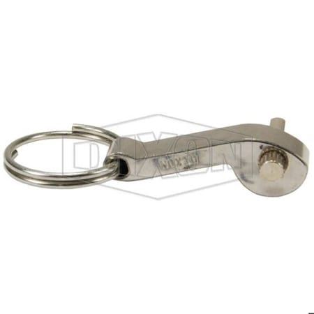 Dixon Replacement Cam and Groove Handle, 316 SS, Import G600HRPSS